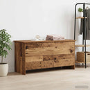 Opbevaringskiste Gammelt træ 100 x 40 x 50 cm Konstrueret træ