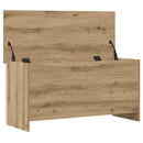 Opbevaringskiste Artisan-eg 100 x 40 x 50 cm Konstrueret træ