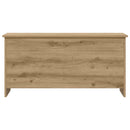 Opbevaringskiste Artisan-eg 100 x 40 x 50 cm Konstrueret træ