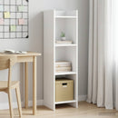 Bogreol Hvid 30 x 30 x 111 cm Konstrueret træ