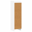 Bogreol Hvid 30 x 30 x 111 cm Konstrueret træ