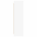 Bogreol Hvid 30 x 30 x 111 cm Konstrueret træ