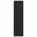 Bogreol Sort eg 30 x 30 x 111 cm Konstrueret træ