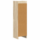 Bogreol Sonoma-eg 30 x 30 x 111 cm Konstrueret træ