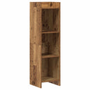 Bogreol Gammelt træ 30 x 30 x 111 cm Konstrueret træ
