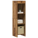 Bogreol Gammelt træ 30 x 30 x 111 cm Konstrueret træ