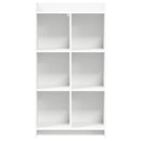 Bogreol Hvid 59 x 30 x 111 cm Konstrueret træ