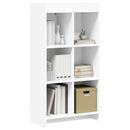 Bogreol Hvid 59 x 30 x 111 cm Konstrueret træ