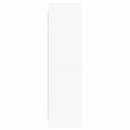 Bogreol Hvid 59 x 30 x 111 cm Konstrueret træ