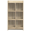 Bogreol Sonoma-eg 59 x 30 x 111 cm Konstrueret træ