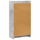 Bogreol Beton Grå 59 x 30 x 111 cm Konstrueret træ