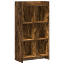 Bogreol Røget eg 59 x 30 x 111 cm Konstrueret træ