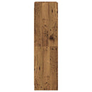 Bogreol Gammelt træ 59 x 30 x 111 cm Konstrueret træ