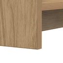 Bogreol Artisan-eg 59 x 30 x 111 cm Konstrueret træ