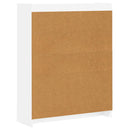 Bogreol Hvid 87,5 x 30 x 111 cm Konstrueret træ