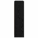 Bogreol Sort eg 87,5 x 30 x 111 cm Konstrueret træ