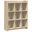 Bogreol Sonoma-eg 87,5 x 30 x 111 cm Konstrueret træ