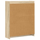 Bogreol Sonoma-eg 87,5 x 30 x 111 cm Konstrueret træ