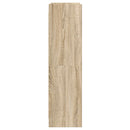 Bogreol Sonoma-eg 87,5 x 30 x 111 cm Konstrueret træ