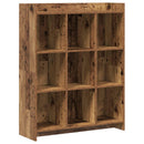 Bogreol Gammelt træ 87,5 x 30 x 111 cm Konstrueret træ
