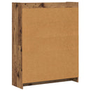 Bogreol Gammelt træ 87,5 x 30 x 111 cm Konstrueret træ