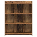 Bogreol Gammelt træ 87,5 x 30 x 111 cm Konstrueret træ