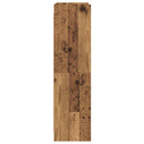 Bogreol Gammelt træ 87,5 x 30 x 111 cm Konstrueret træ