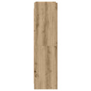 Bogreol Artisan-eg 87,5 x 30 x 111 cm Konstrueret træ