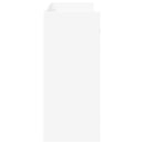Konsolbord Hvid 90 x 35 x 80 cm Konstrueret træ