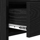 Konsolbord Sort eg 90 x 35 x 80 cm Konstrueret træ