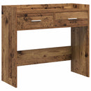Konsolbord Gammelt træ 90 x 35 x 80 cm Konstrueret træ
