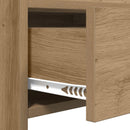 Konsolbord Artisan-eg 90 x 35 x 80 cm Konstrueret træ