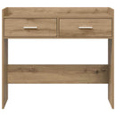 Konsolbord Artisan-eg 90 x 35 x 80 cm Konstrueret træ