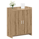 Sko skab med dør Artisan-eg 73,5 x 36 x 92 cm Konstrueret træ