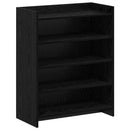 Sko skab Sort eg 73,5 x 36 x 92 cm Konstrueret træ