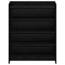 Sko skab Sort eg 73,5 x 36 x 92 cm Konstrueret træ