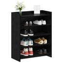 Sko skab Sort eg 73,5 x 36 x 92 cm Konstrueret træ