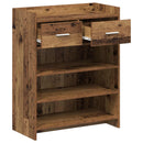 Sko skab Gammelt træ 73,5 x 36 x 92 cm Konstrueret træ