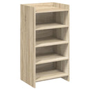 Sko skab Sonoma-eg 48 x 36 x 92 cm Konstrueret træ