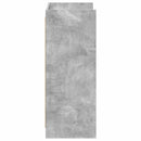 Sko skab Betongrå 48 x 36 x 92 cm Konstrueret træ