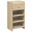 Sko skab med skuffe Sonoma-eg 48 x 36 x 92 cm Konstrueret træ
