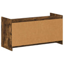 Sko skab med dør Røget eg 100 x 39,5 x 51 cm Konstrueret træ