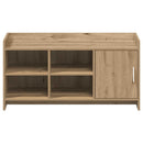 Sko skab med dør Artisan-eg 100 x 39,5 x 51 cm Konstrueret træ