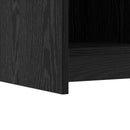 Sko skab Sort eg 85 x 39,5 x 70 cm Konstrueret træ