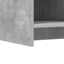 Sko skab Betongrå 85 x 39,5 x 70 cm Konstrueret træ