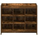Sko skab Røget eg 85 x 39,5 x 70 cm Konstrueret træ