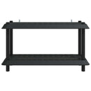 Reol 2 niveauer 100 x 40 x 55,5 cm PP Antracit