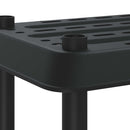 Reol 3 niveauer 100 x 40 x 96 cm PP Antracit