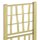 Havekrukke med trellis Grøn 36 x 36 x 140 cm PP