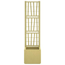 Havekrukke med trellis Grøn 36 x 36 x 140 cm PP